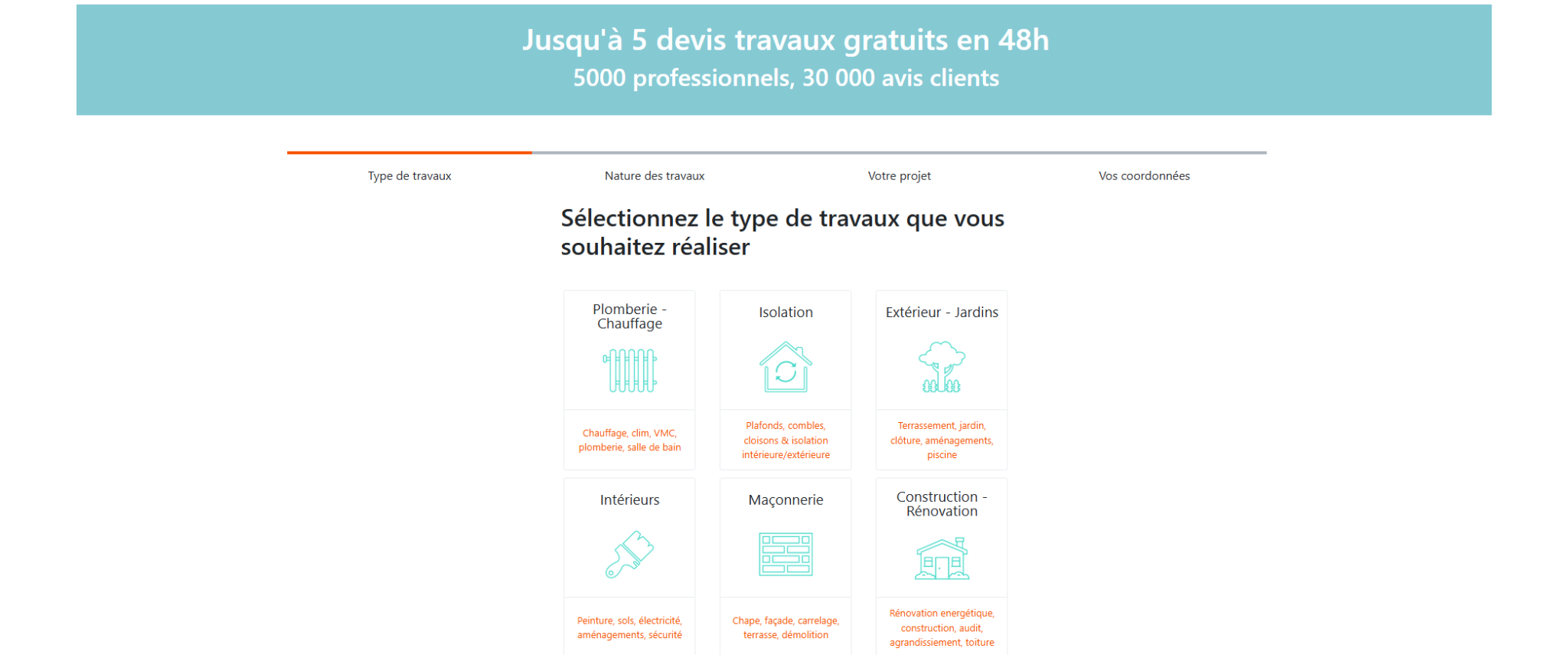 obtenez rapidement votre devis de r&eacute;novation personnalis&eacute; pour tous vos travaux : maison, appartement, cuisine, salle de bain. comparez les prix et trouvez des professionnels qualifi&eacute;s pr&egrave;s de chez vous !