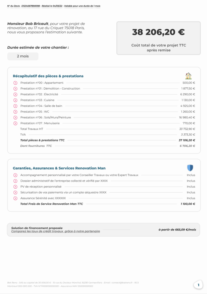 obtenez rapidement un devis personnalis&eacute; pour la r&eacute;novation de votre maison ou appartement &agrave; alfortville. prestations sur mesure, conseils d&rsquo;experts et estimation gratuite en ligne.